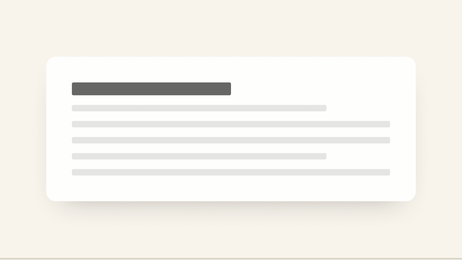 Proposal stack — 6 doc types